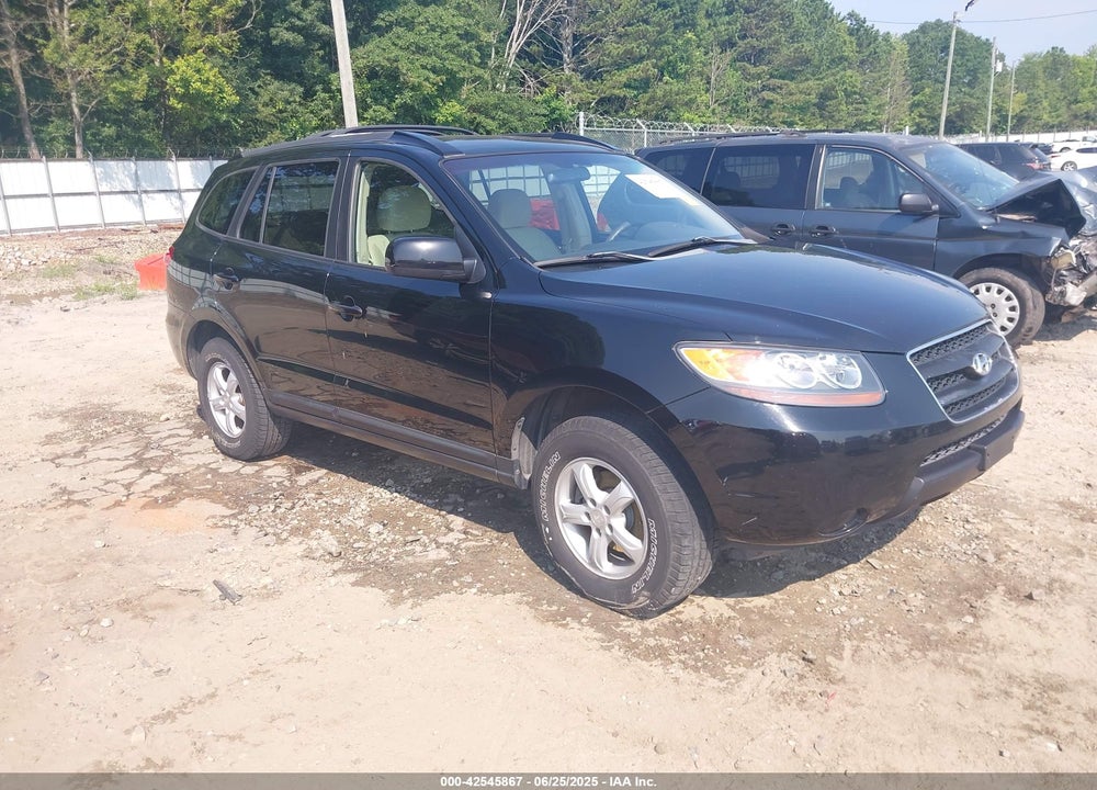 2007 HYUNDAI SANTA FE GLS VIN: 5NMSG13D37H106624