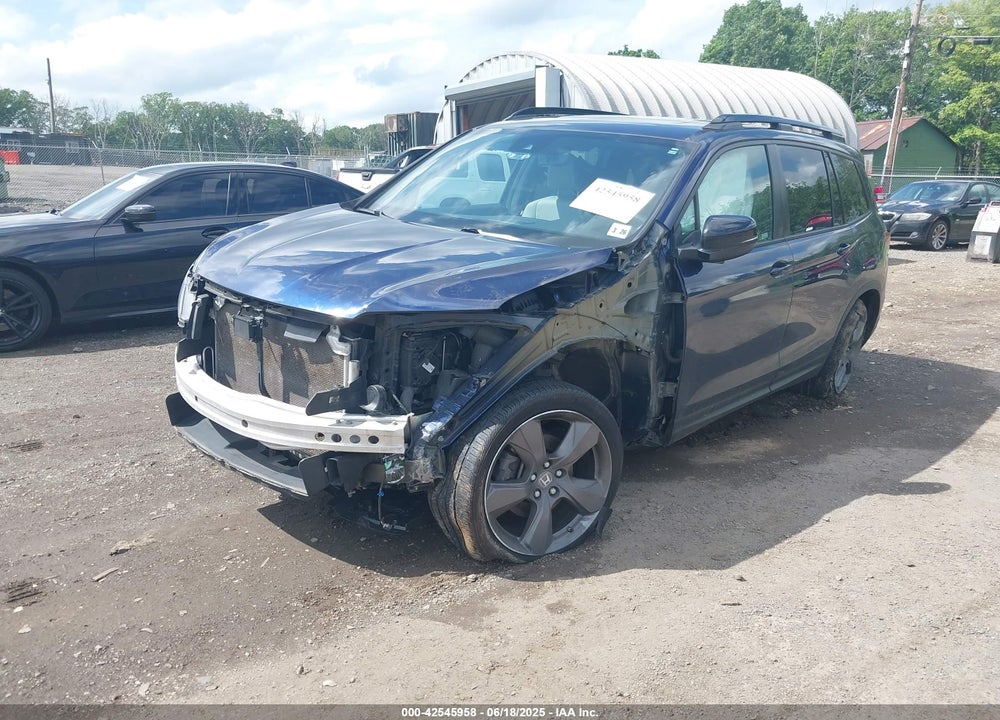 2021 HONDA PASSPORT VIN: 5FNYF8H94MB008788