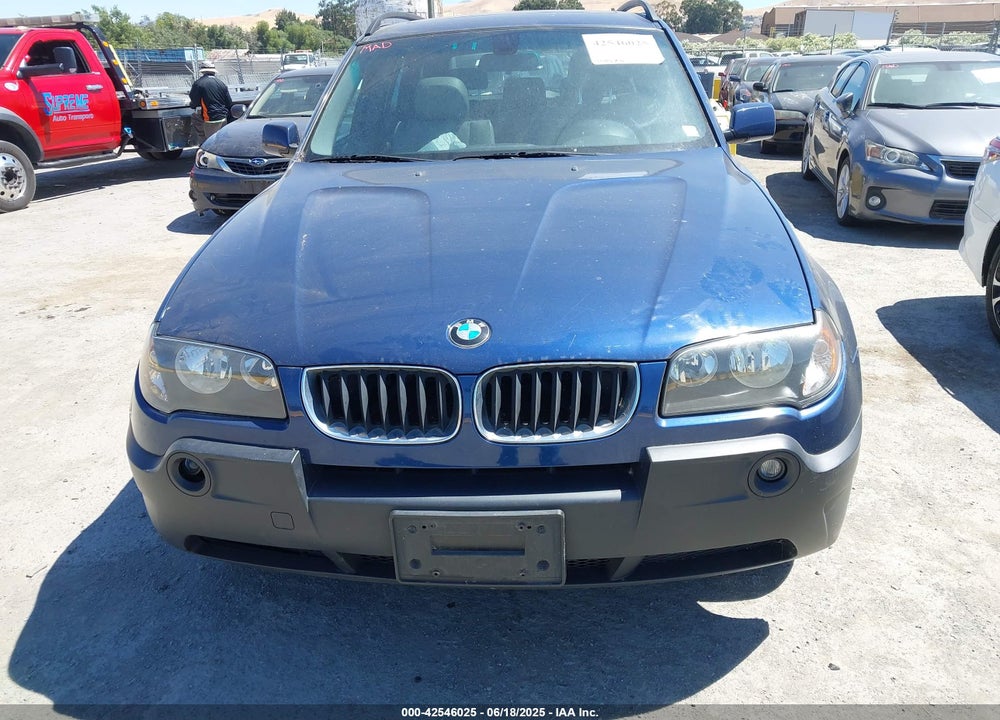 2005 BMW X3 3.0I VIN: WBXPA93425WD01748