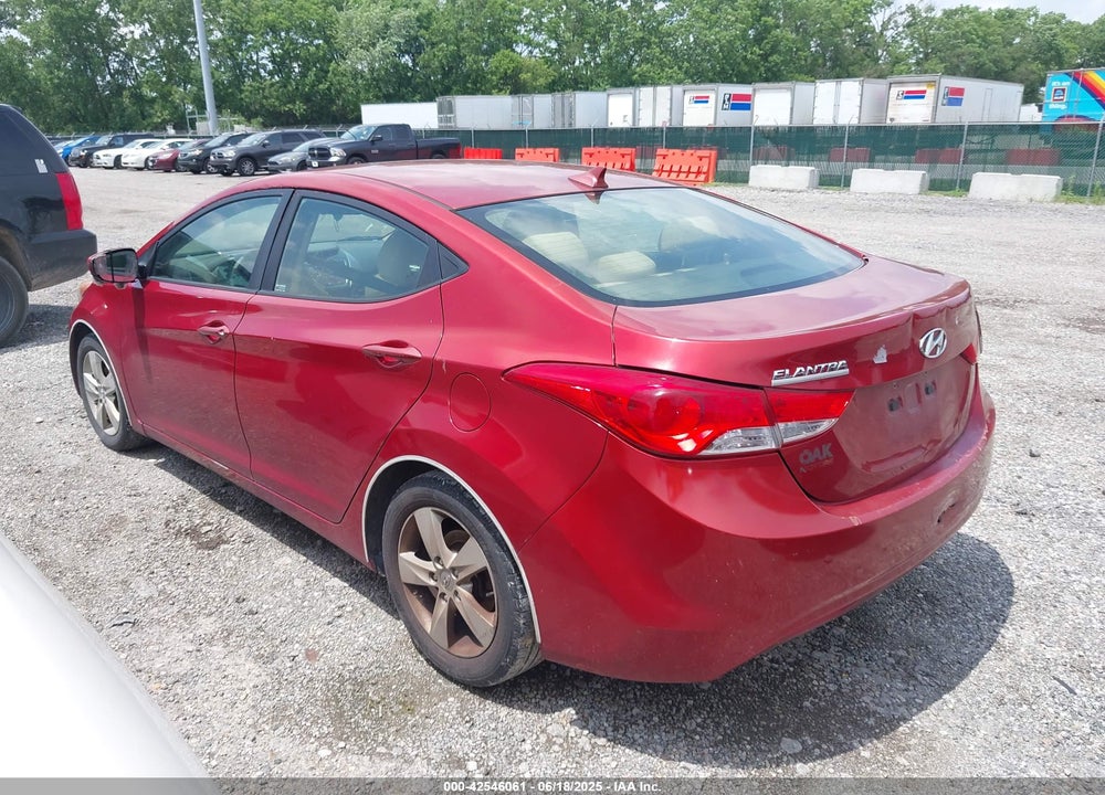 2013 HYUNDAI ELANTRA GLS VIN: KMHDH4AE5DU770152