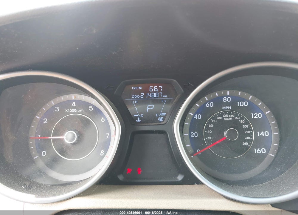 2013 HYUNDAI ELANTRA GLS VIN: KMHDH4AE5DU770152