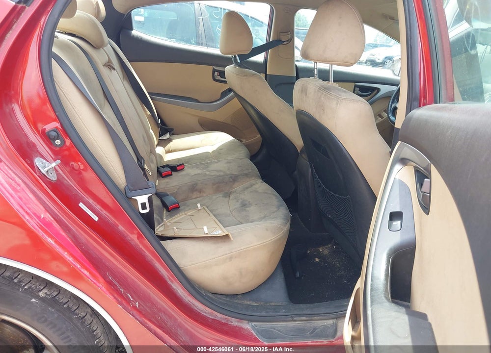 2013 HYUNDAI ELANTRA GLS VIN: KMHDH4AE5DU770152