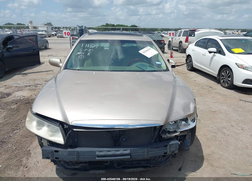 2006 HYUNDAI AZERA VIN: KMHFC46F56A052338