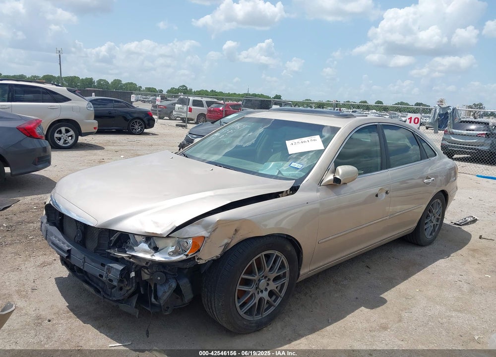 2006 HYUNDAI AZERA VIN: KMHFC46F56A052338
