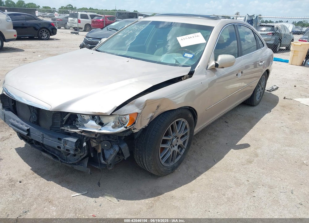 2006 HYUNDAI AZERA VIN: KMHFC46F56A052338