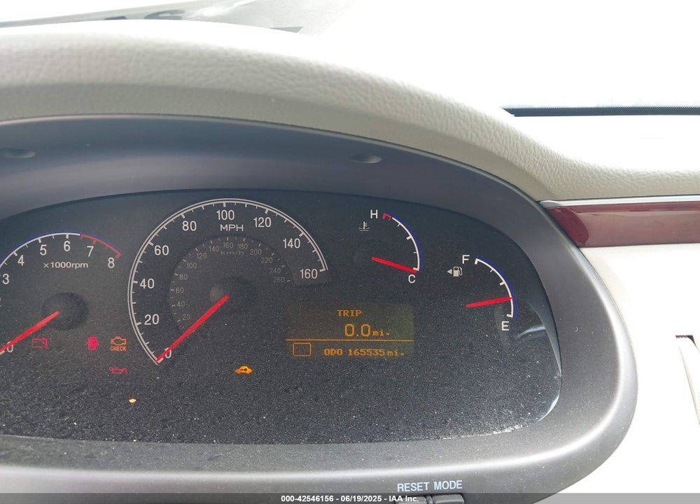 2006 HYUNDAI AZERA VIN: KMHFC46F56A052338