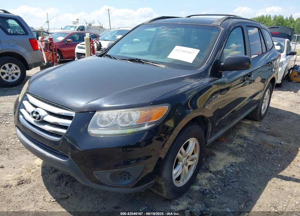 2012 HYUNDAI SANTA FE GLS VIN: 5XYZG3AB4CG109211
