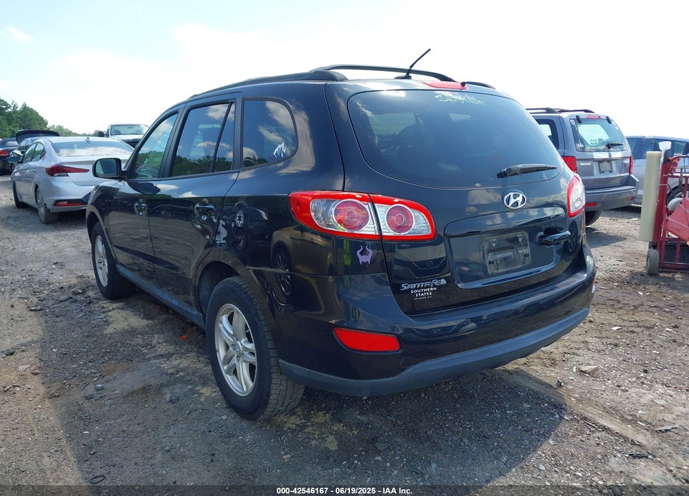 2012 HYUNDAI SANTA FE GLS VIN: 5XYZG3AB4CG109211