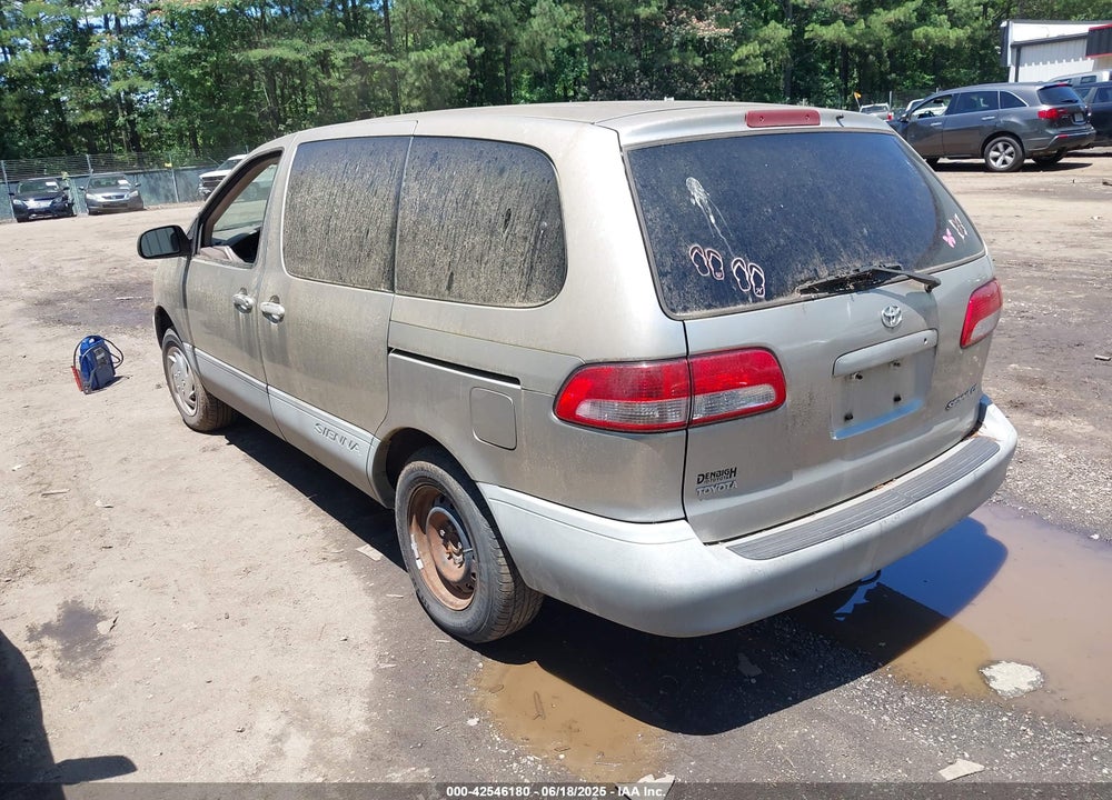 2001 TOYOTA SIENNA CE VIN: 4T3ZF19C71U336024