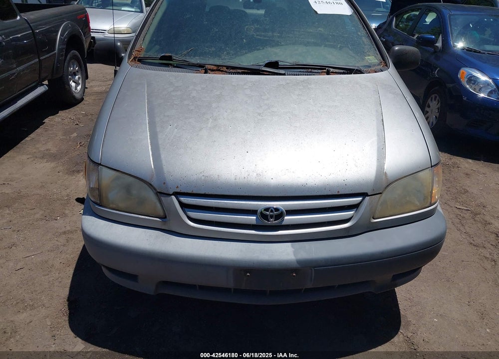2001 TOYOTA SIENNA CE VIN: 4T3ZF19C71U336024