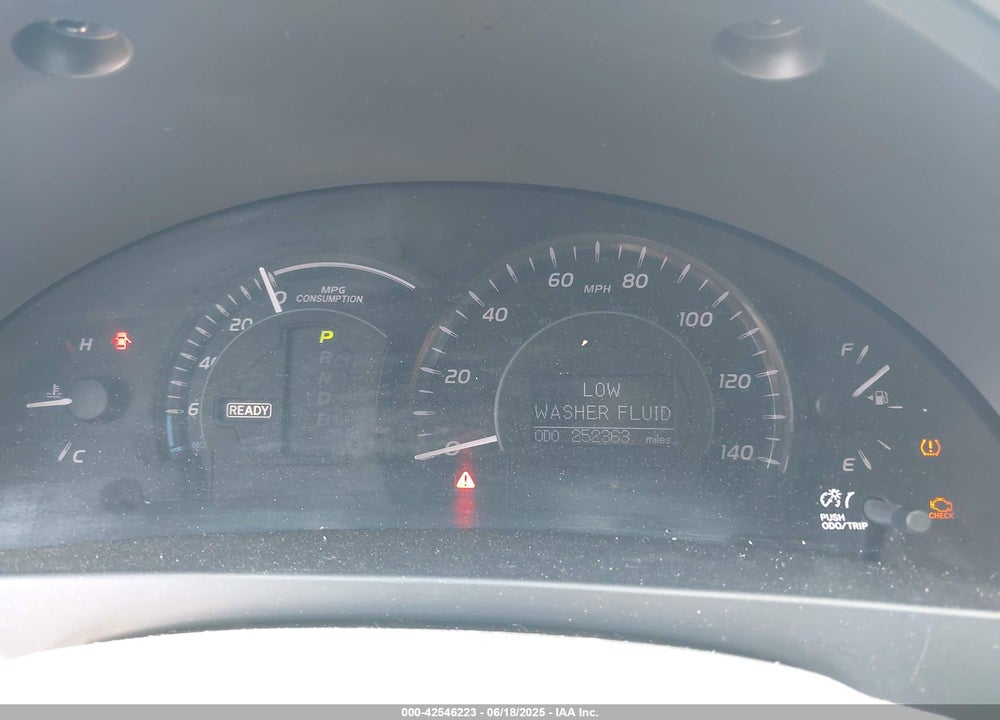 2007 TOYOTA CAMRY HYBRID VIN: 4T1BB46K37U007610