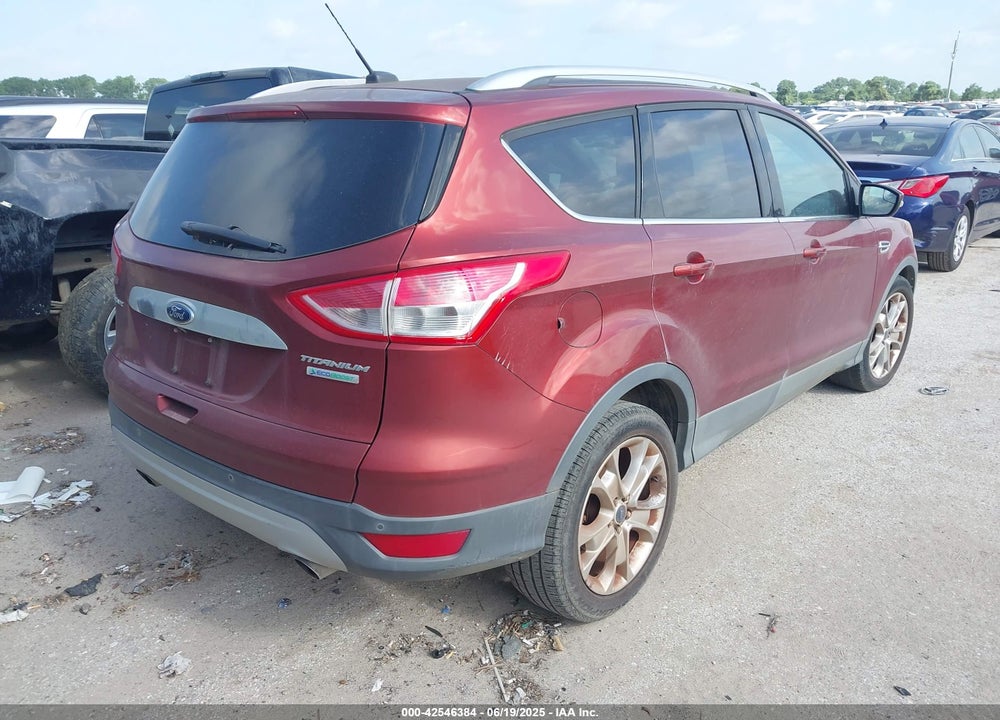 2014 FORD ESCAPE TITANIUM VIN: 1FMCU0J90EUA93578