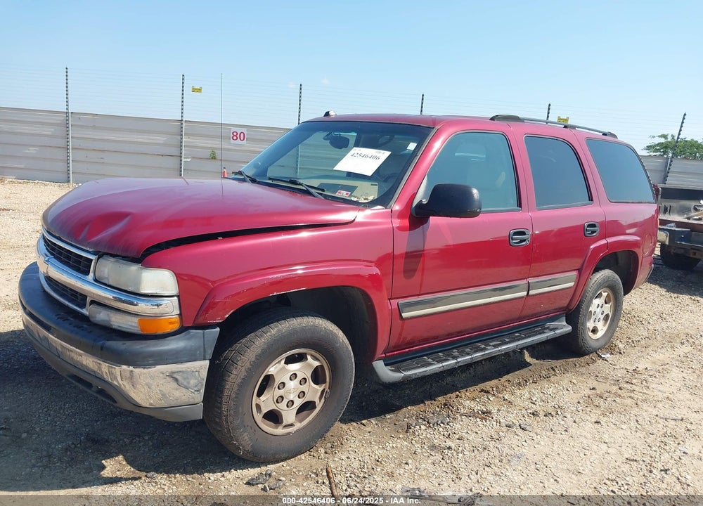 2004 CHEVROLET TAHOE LS VIN: 1GNEC13Z44J287248