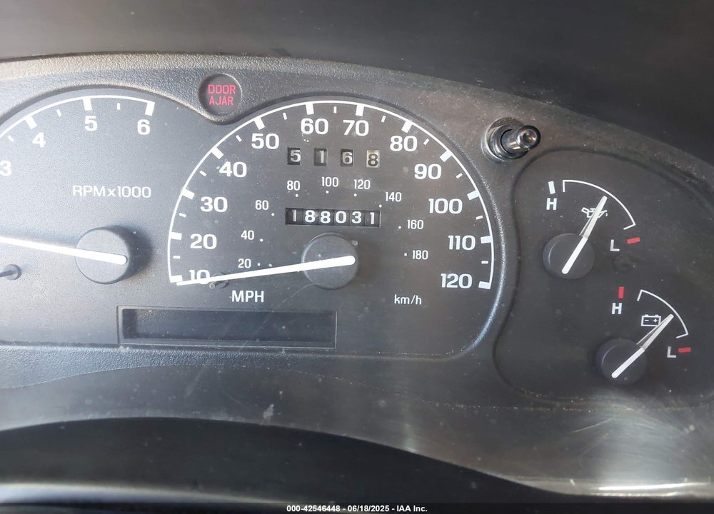 2000 MAZDA B2500 SE VIN: 4F4YR16C8YTM29596
