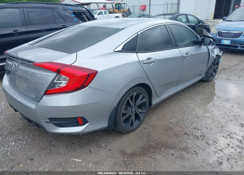 2019 HONDA CIVIC VIN: 2HGFC2F81KH564217