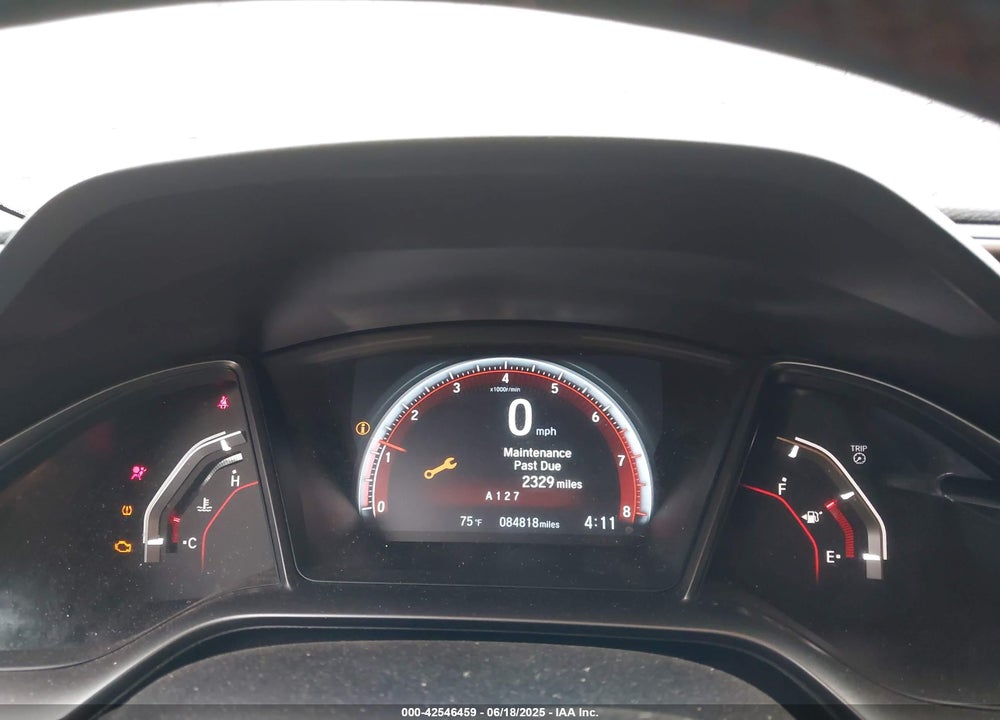 2017 HONDA CIVIC VIN: 2HGFC3A52HH753325