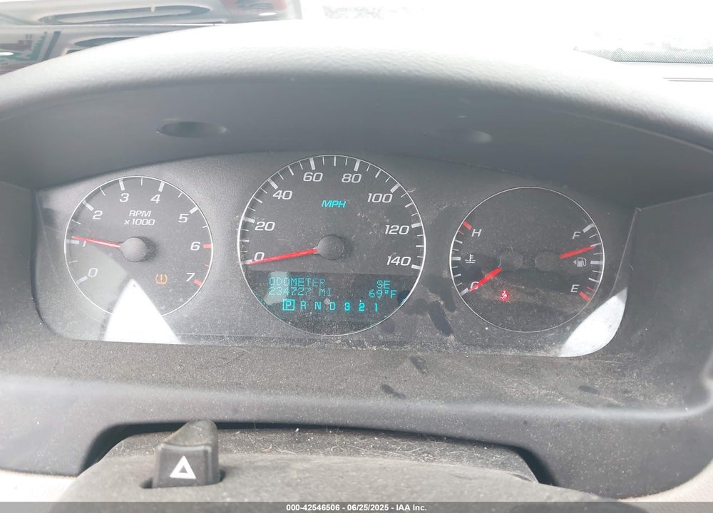 2009 CHEVROLET IMPALA VIN: 2G1WC57M291115782