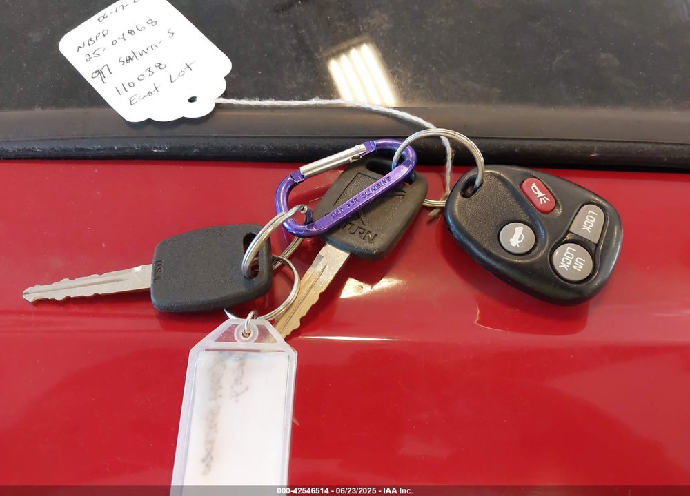 1997 SATURN SC SC2 VIN: 1G8ZH1277VZ110038