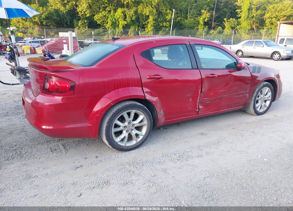 2012 DODGE AVENGER VIN: 1C3CDZBG5CN137706