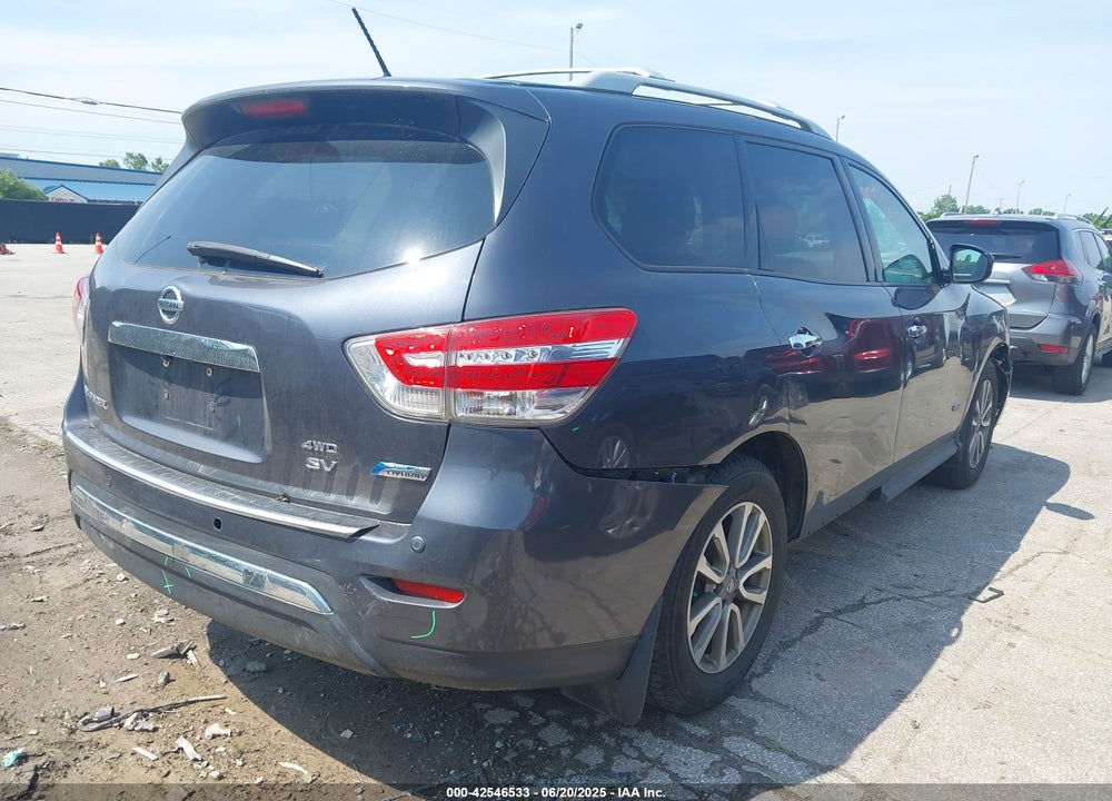 2014 NISSAN PATHFINDER HYBRID VIN: 5N1CR2MM4EC657008