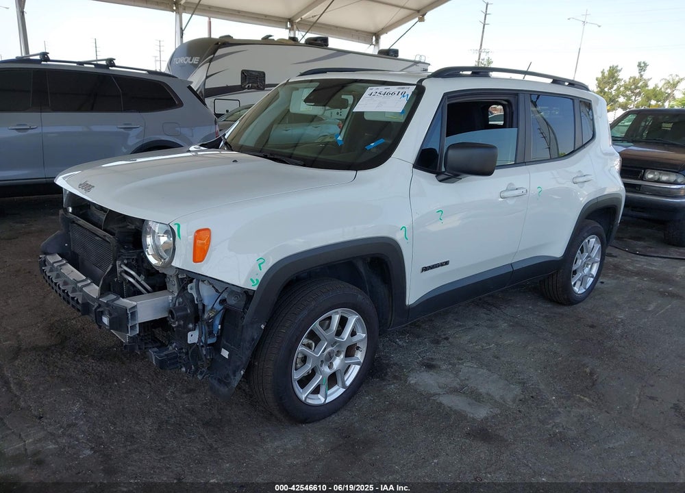 2022 JEEP RENEGADE VIN: ZACNJDB17NPN57213