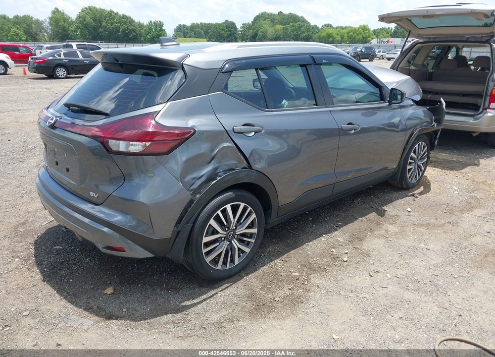 2022 NISSAN KICKS SV XTRONIC CVT VIN: 3N1CP5CV6NL487571
