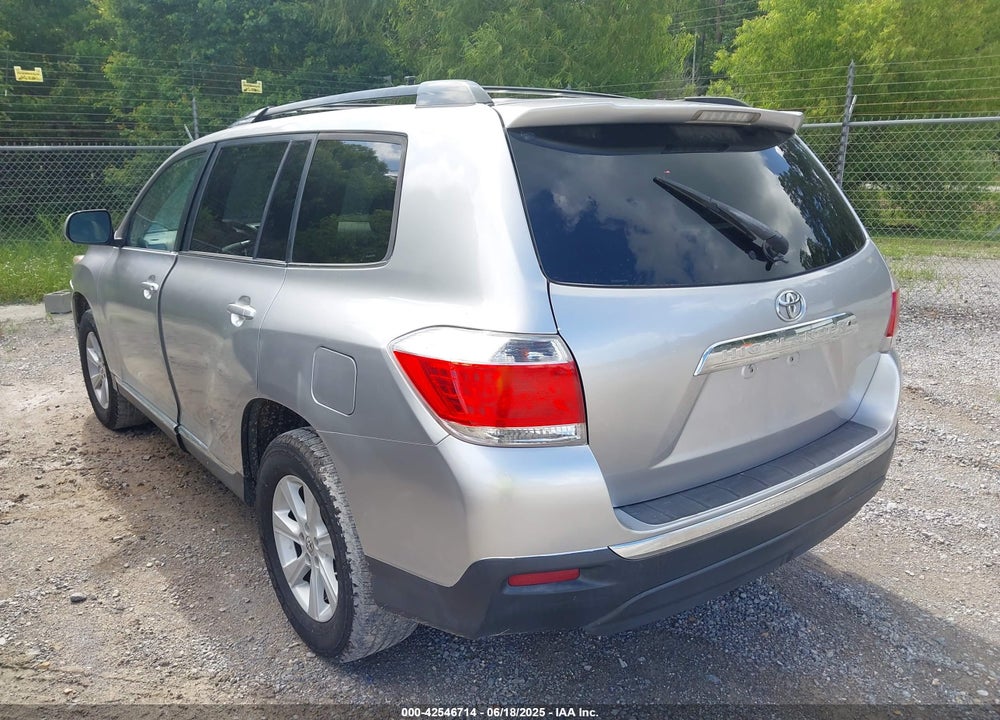 2013 TOYOTA HIGHLANDER VIN: 5TDZA3EHXDS038665