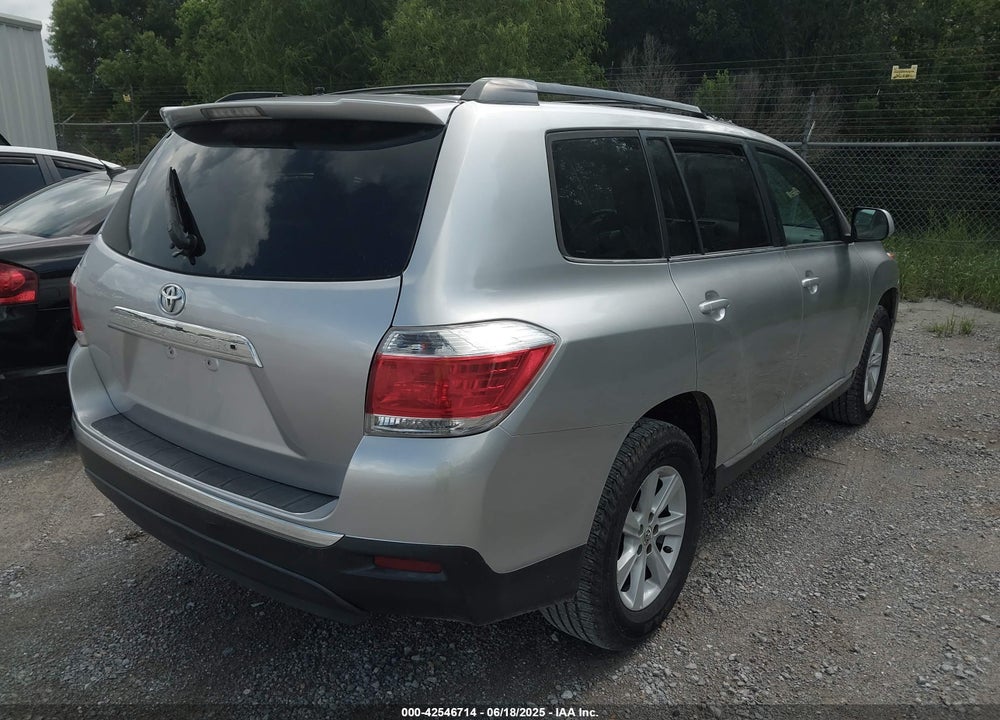 2013 TOYOTA HIGHLANDER VIN: 5TDZA3EHXDS038665