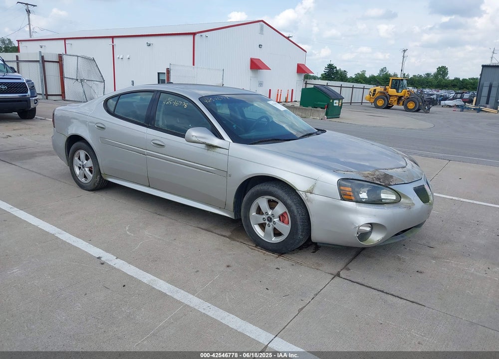 2006 PONTIAC GRAND PRIX VIN: 2G2WP552461220837
