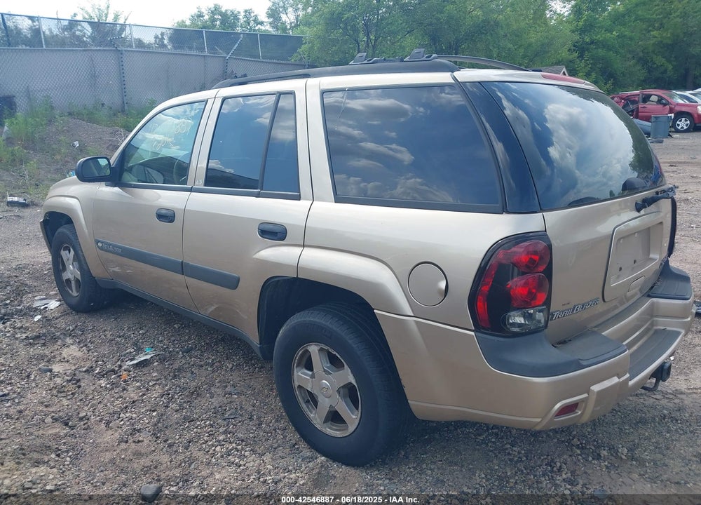 2004 CHEVROLET TRAILBLAZER LS VIN: 1GNDT13S842416357