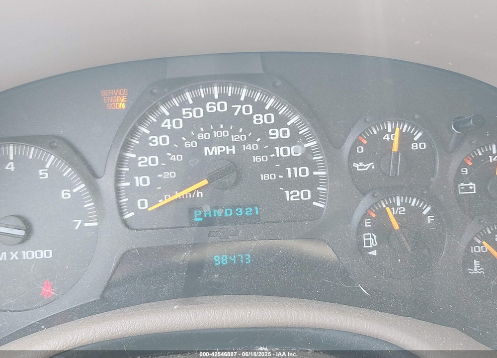 2004 CHEVROLET TRAILBLAZER LS VIN: 1GNDT13S842416357