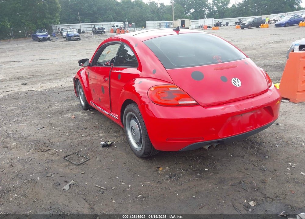 2012 VOLKSWAGEN BEETLE VIN: 3VWJX7AT4CM656279