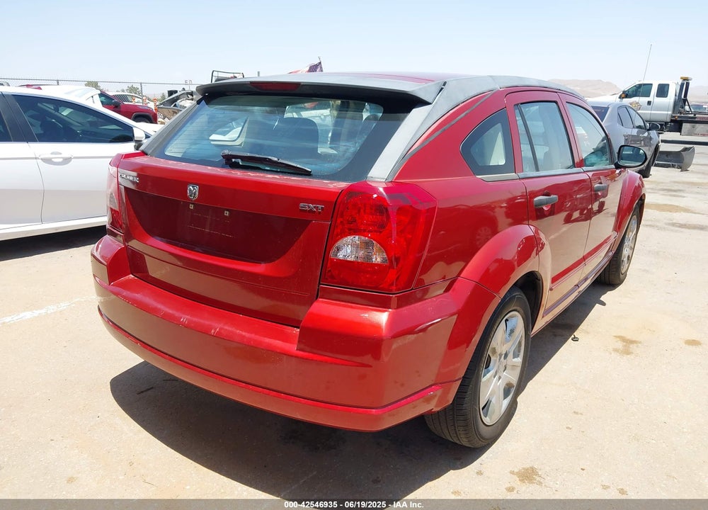 2007 DODGE CALIBER VIN: 1B3HB48B87D163526