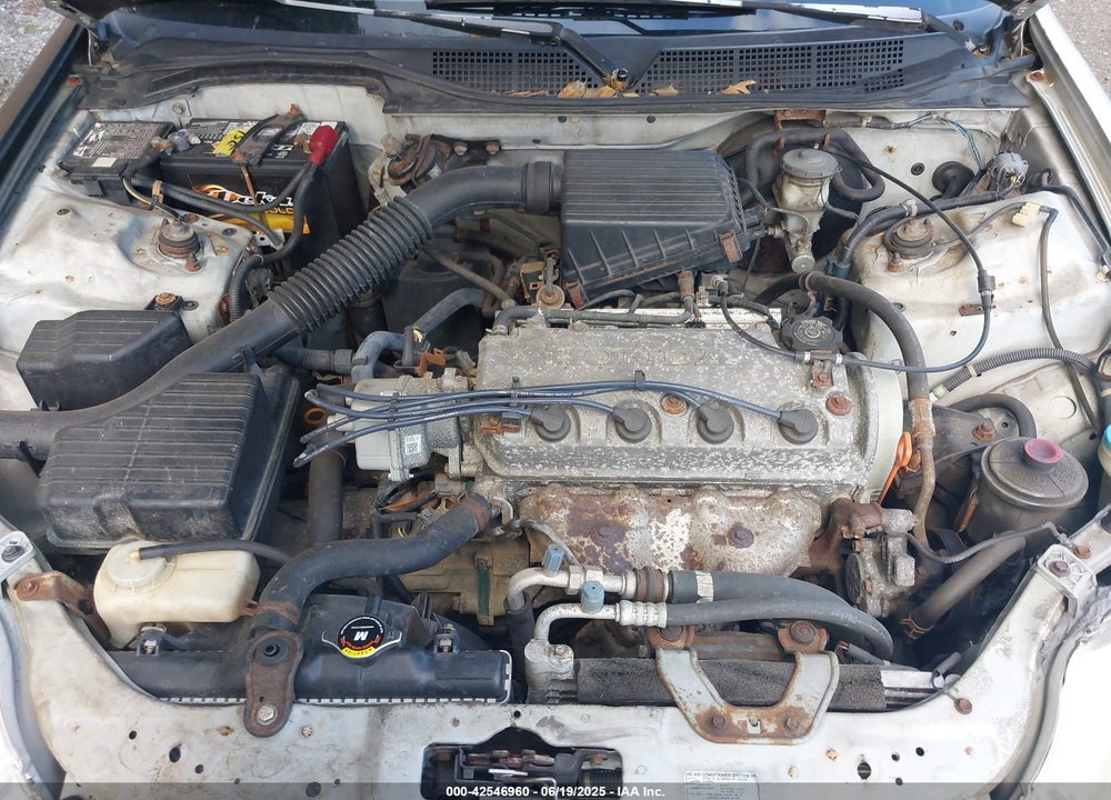 2000 HONDA CIVIC VALUE PACKAGE VIN: 2HGEJ6610YH552547