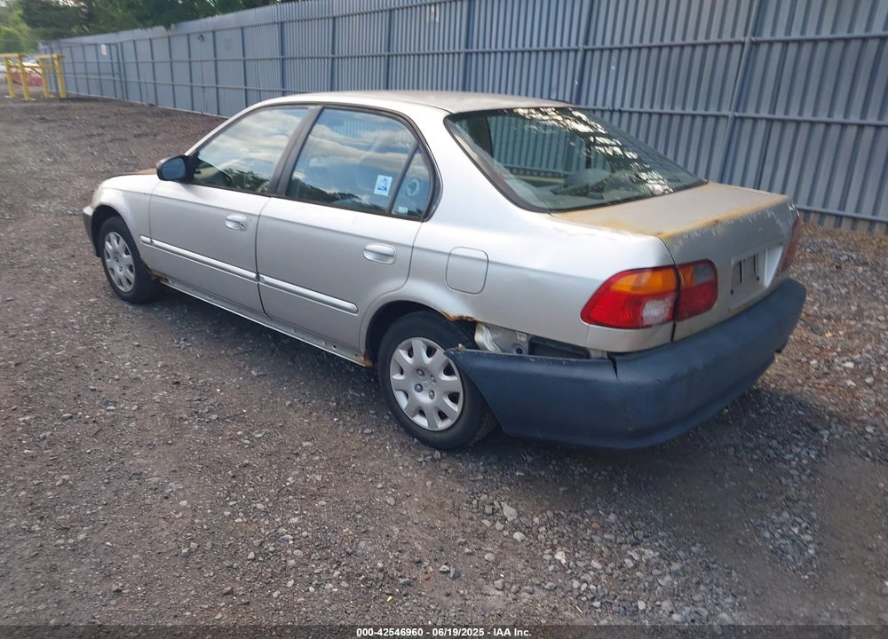 2000 HONDA CIVIC VALUE PACKAGE VIN: 2HGEJ6610YH552547