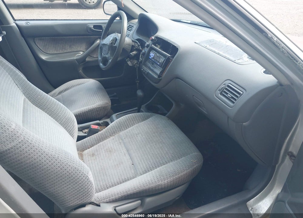 2000 HONDA CIVIC VALUE PACKAGE VIN: 2HGEJ6610YH552547