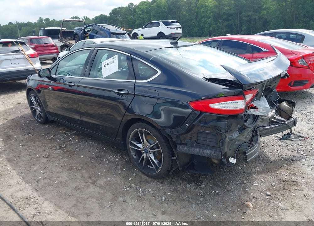 2013 FORD FUSION VIN: 3FA6P0K93DR265475
