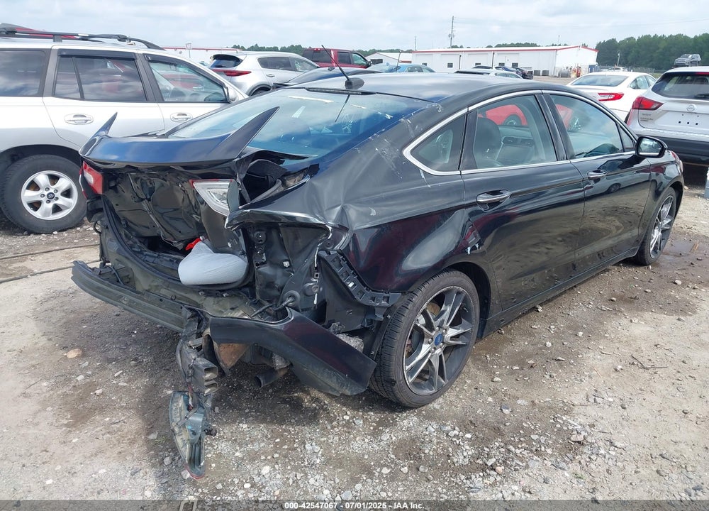 2013 FORD FUSION VIN: 3FA6P0K93DR265475