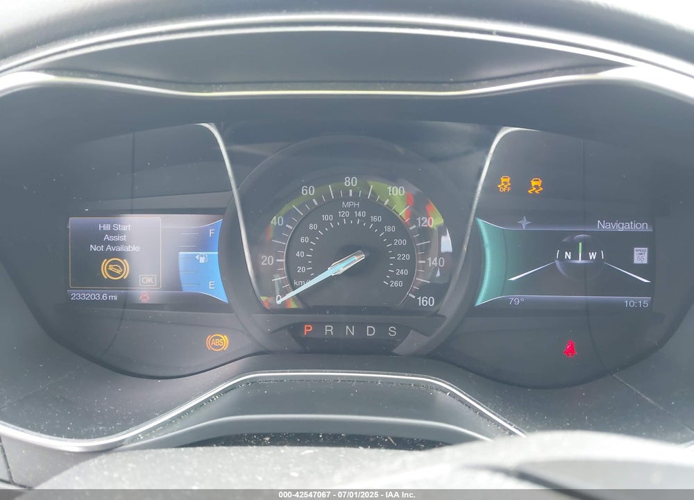 2013 FORD FUSION VIN: 3FA6P0K93DR265475