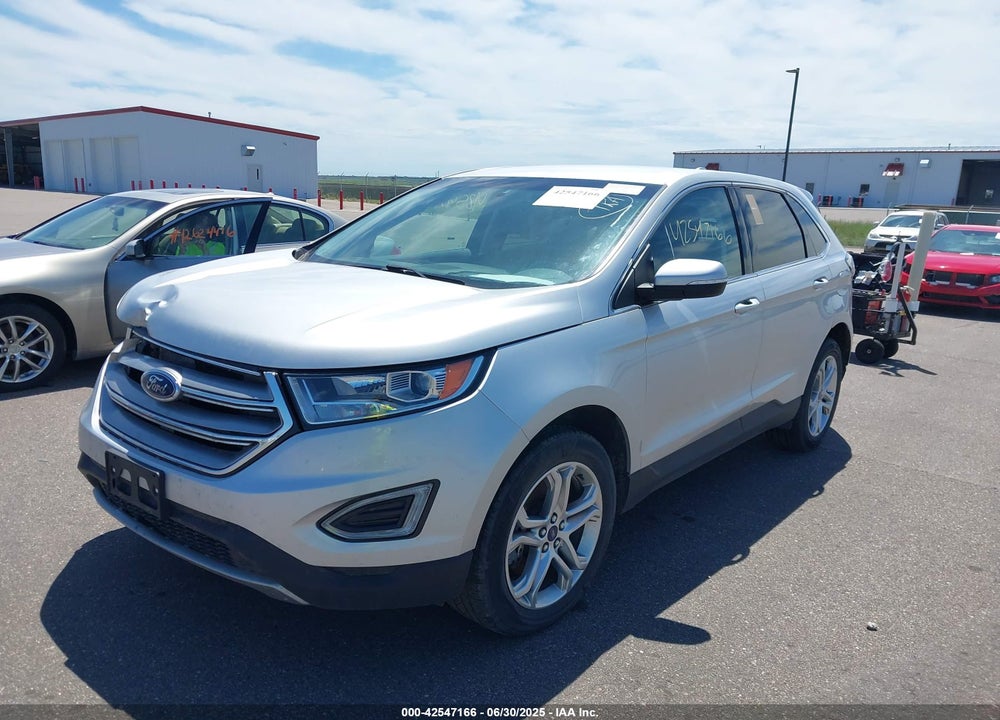 2018 FORD EDGE TITANIUM VIN: 2FMPK4K99JBB75290