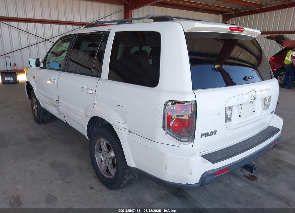 2007 HONDA PILOT EX VIN: 5FNYF18407B018489