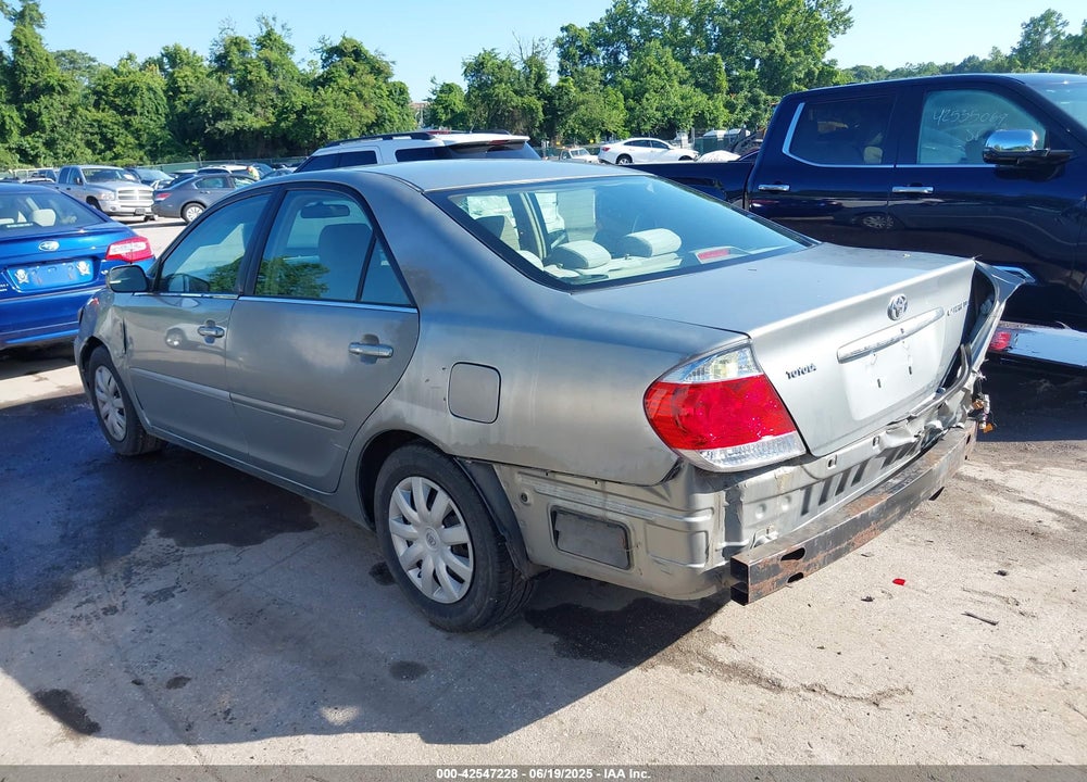 2005 TOYOTA CAMRY LE VIN: 4T1BE30K95U596007