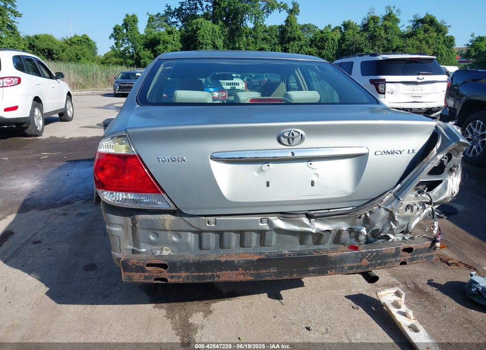 2005 TOYOTA CAMRY LE VIN: 4T1BE30K95U596007