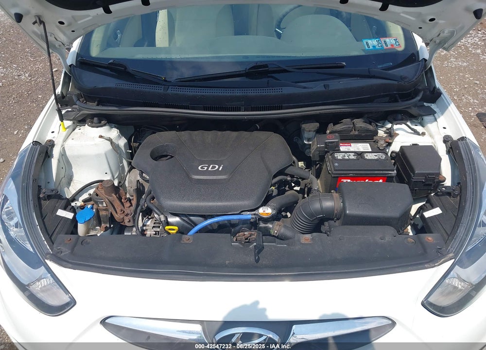 2013 HYUNDAI ACCENT GLS VIN: KMHCT4AE5DU584668