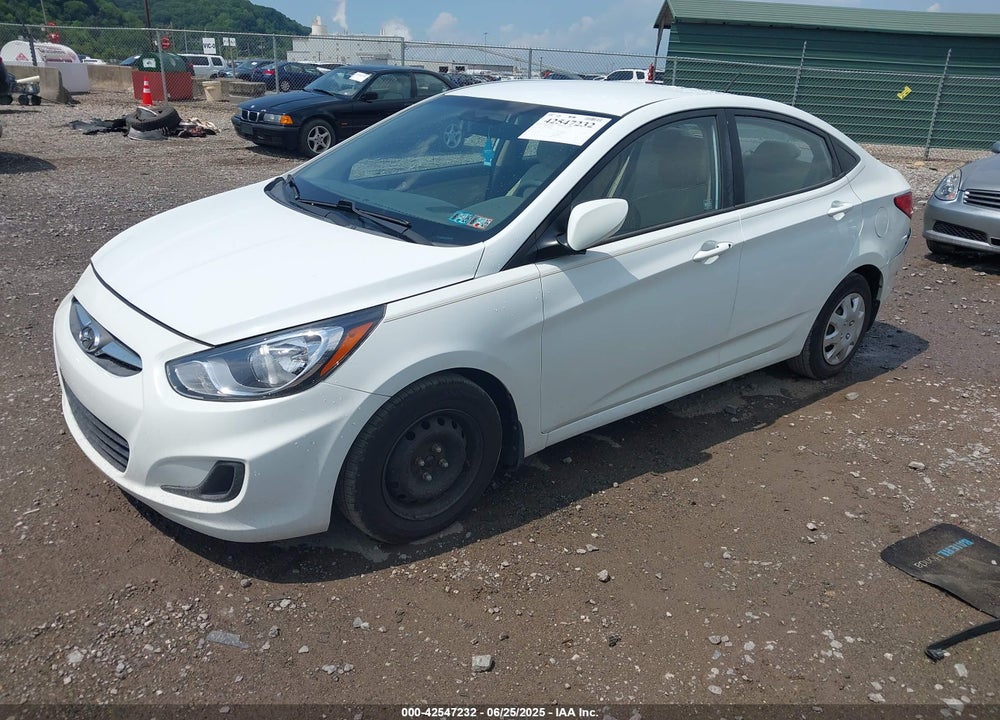 2013 HYUNDAI ACCENT GLS VIN: KMHCT4AE5DU584668
