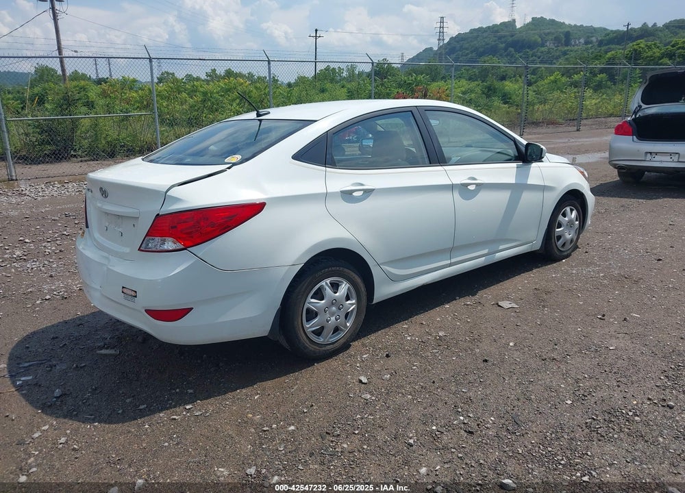 2013 HYUNDAI ACCENT GLS VIN: KMHCT4AE5DU584668