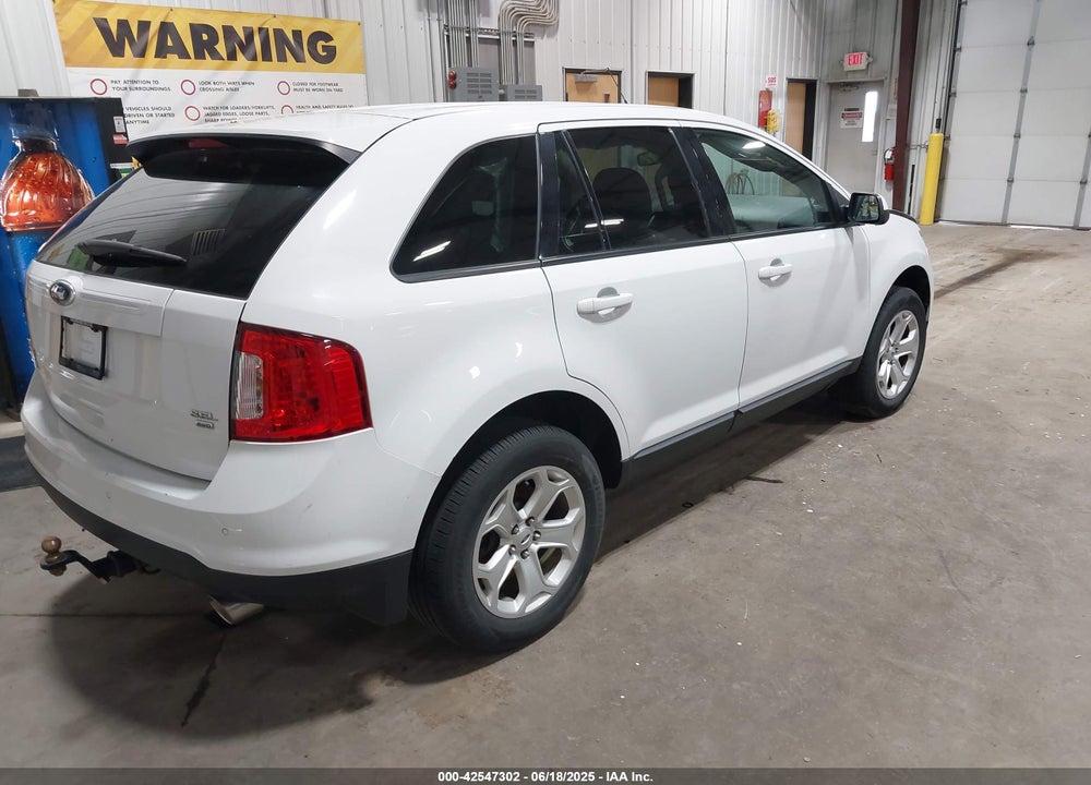2014 FORD EDGE SEL VIN: 2FMDK4JC9EBB06783