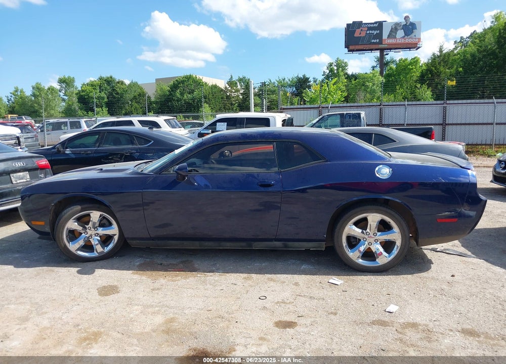 2013 DODGE CHALLENGER VIN: 2C3CDYAG8DH695247