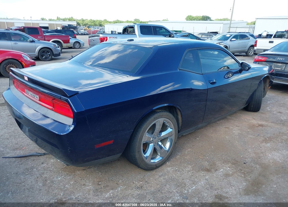 2013 DODGE CHALLENGER VIN: 2C3CDYAG8DH695247