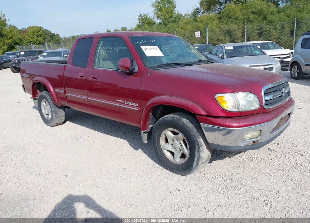 2002 TOYOTA TUNDRA LTD V8 VIN: 5TBBT48142S285508